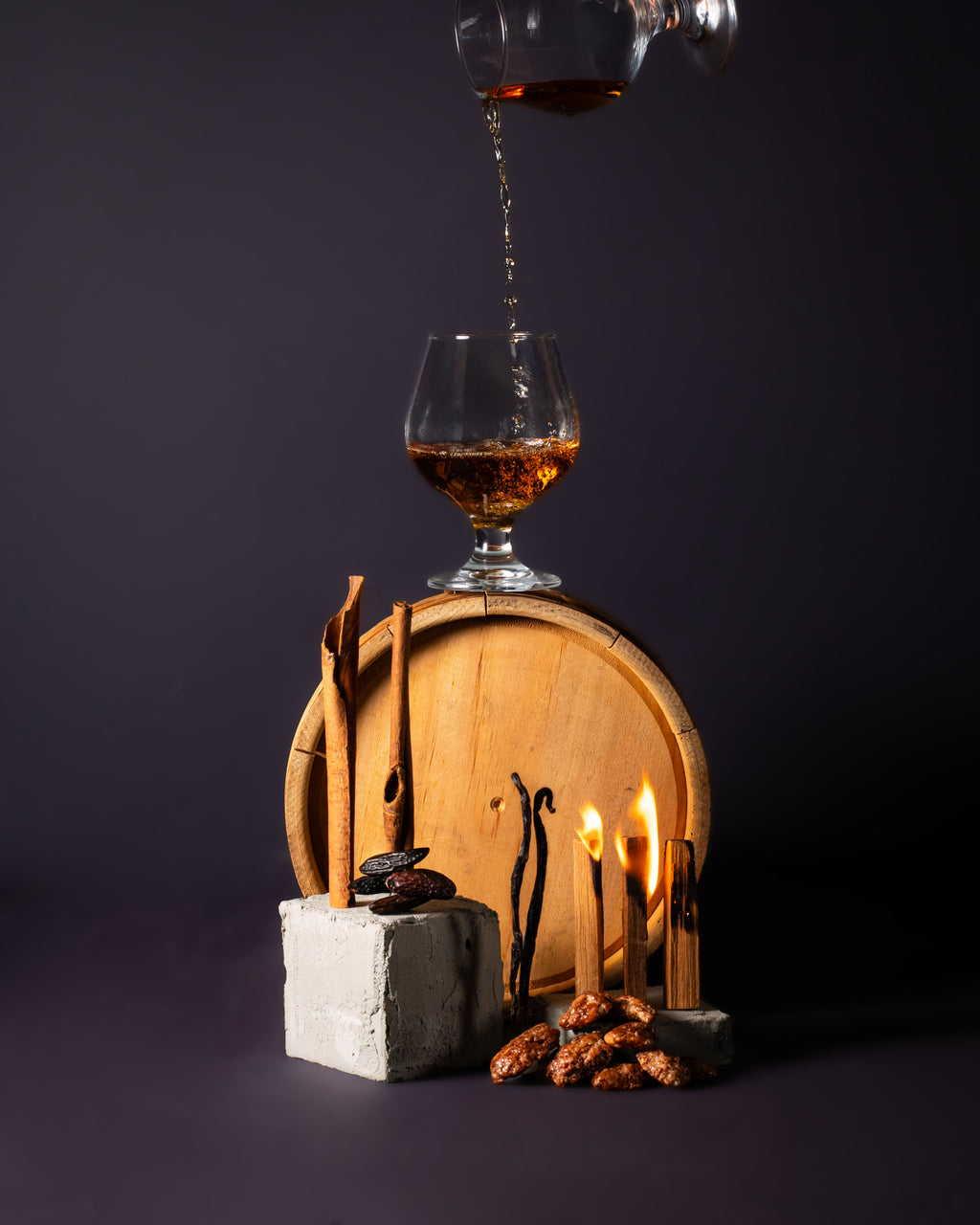 Oak Barrel + Sweet Liquor
